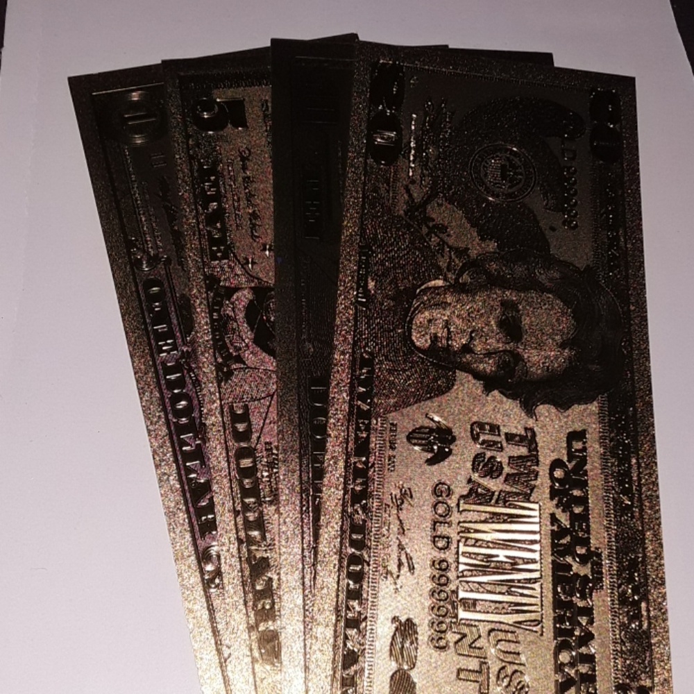 Rare 24k Gold banknote Collection Collectible
